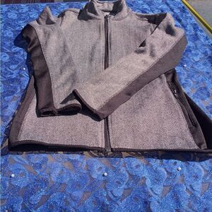 MNY Marc New York Full Zip Pockets Soft Inside BlackActivewear Women's Jacket M.